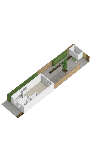 Plattegrond niet in brochure