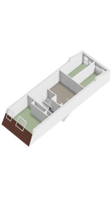 Plattegrond niet in brochure