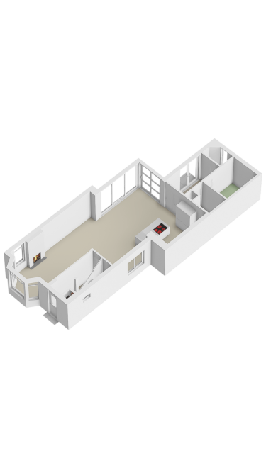 Plattegrond niet in brochure