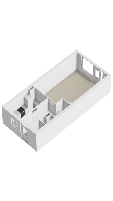 Plattegrond niet in brochure