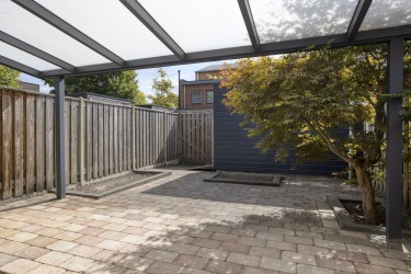 Met een fijne overkapping