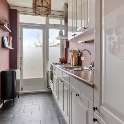 Keuken met balkon