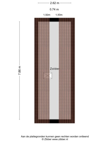 Plattegrond niet in brochure