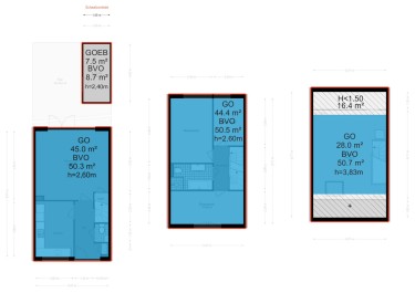 Plattegrond niet in brochure