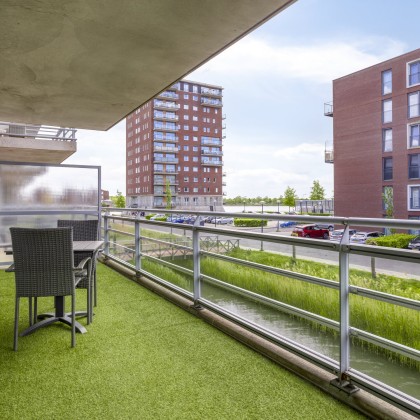 Groot balkon