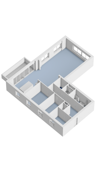 Plattegrond niet in brochure