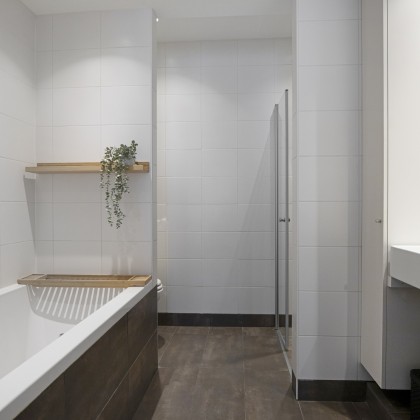 Ligbad en douche