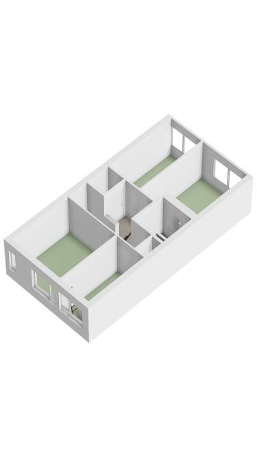 Plattegrond niet in brochure