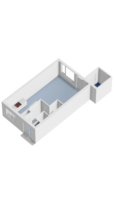 Plattegrond niet in brochure