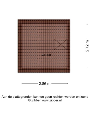 Plattegrond niet in brochure
