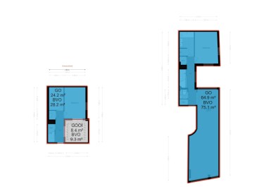 Plattegrond niet in brochure