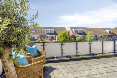Zonnig balkon