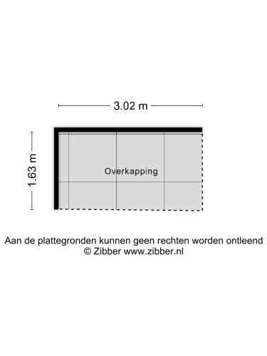Plattegrond niet in brochure