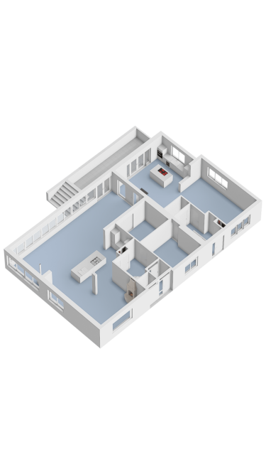 Plattegrond niet in brochure