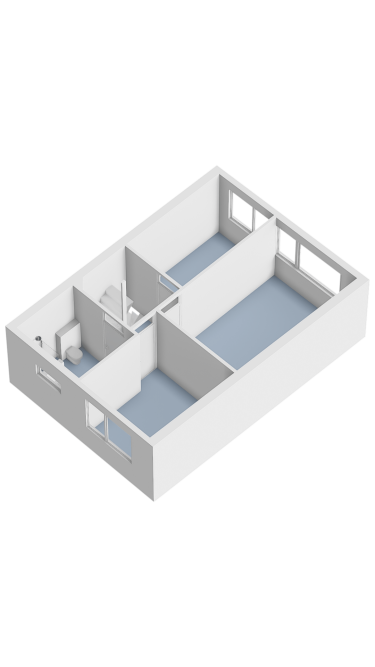 Plattegrond niet in brochure