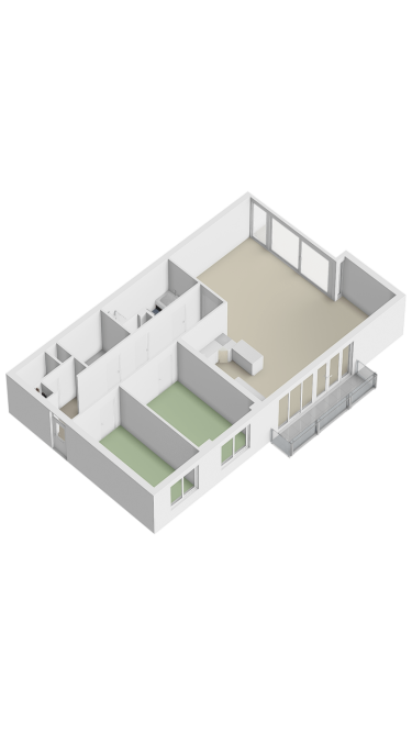 Plattegrond niet in brochure