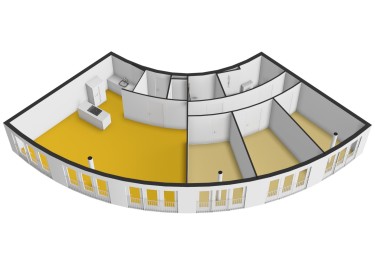 Plattegrond niet in brochure