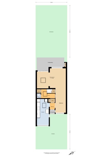 Plattegrond niet in brochure