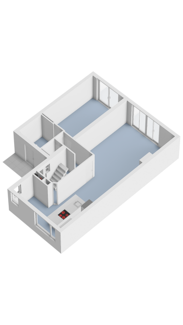 Plattegrond niet in brochure