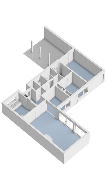 Plattegrond niet in brochure
