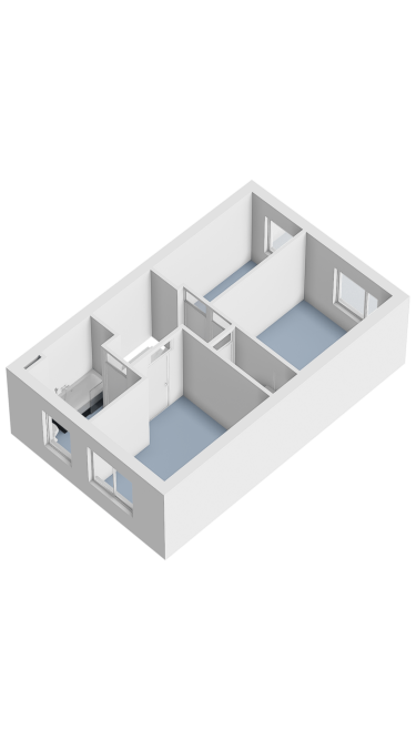 Plattegrond niet in brochure