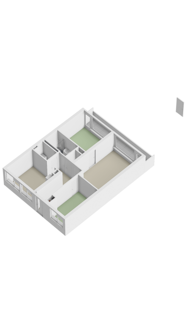 Plattegrond niet in brochure