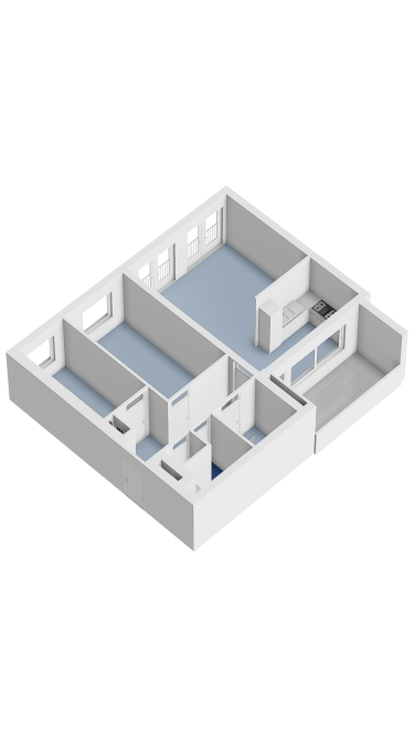 Plattegrond niet in brochure