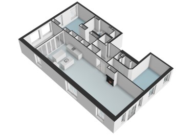 Plattegrond niet in brochure