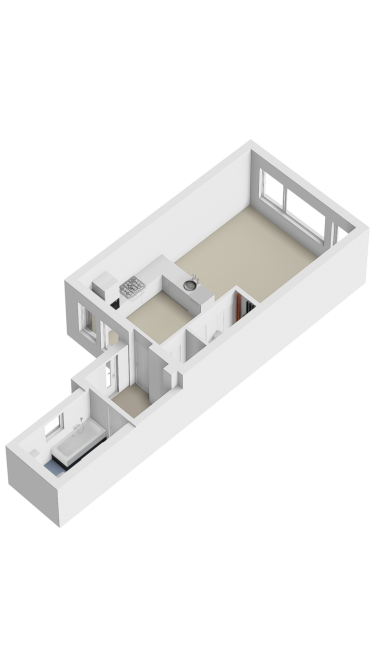 Plattegrond niet in brochure