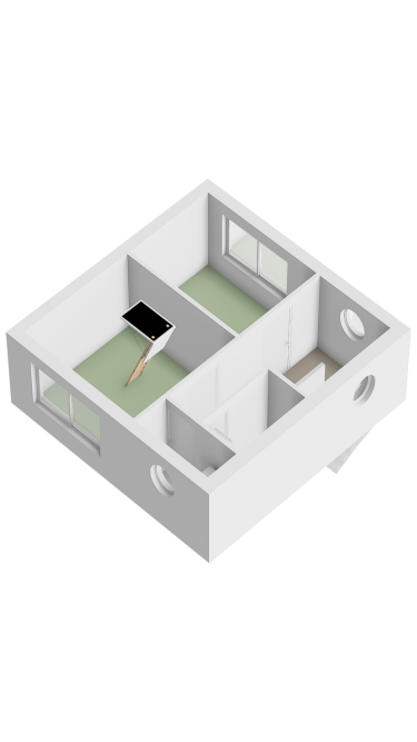 Plattegrond niet in brochure