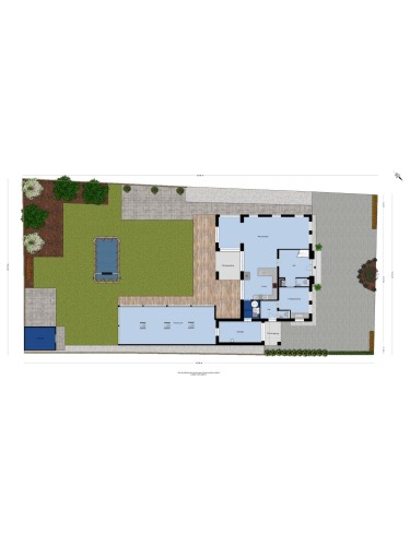 Plattegrond niet in brochure