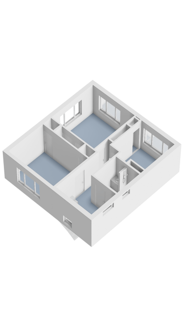 Plattegrond niet in brochure