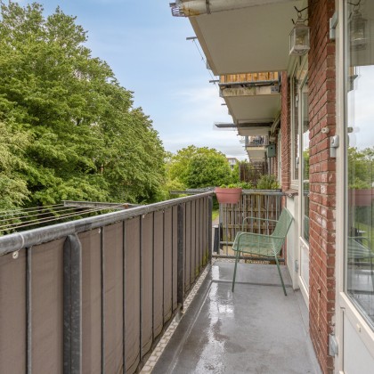 Zonnig balkon
