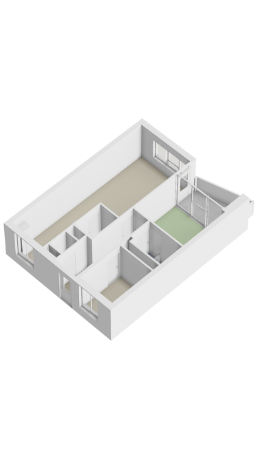Plattegrond niet in brochure