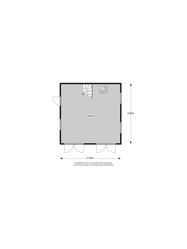 Plattegrond niet in brochure