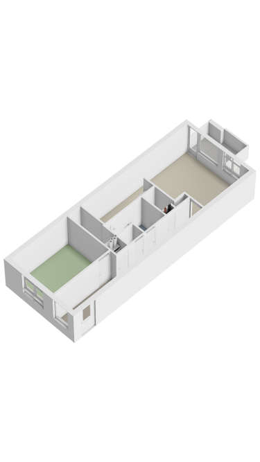 Plattegrond niet in brochure