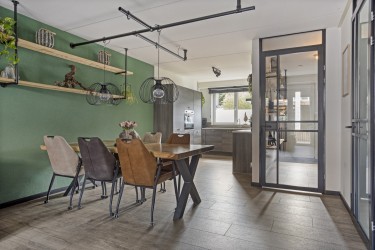 Een gezellige eethoek