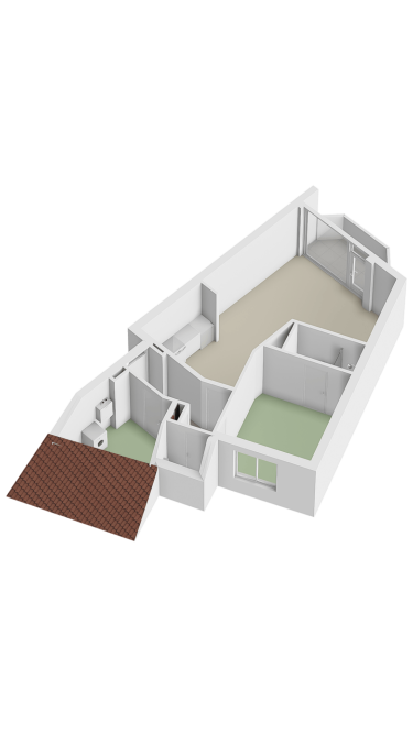 Plattegrond niet in brochure