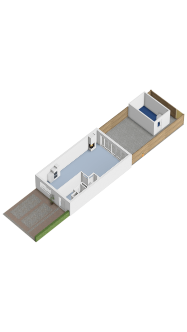 Plattegrond niet in brochure
