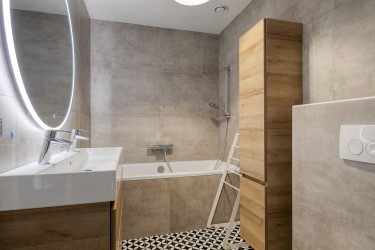 Moderne badkamer