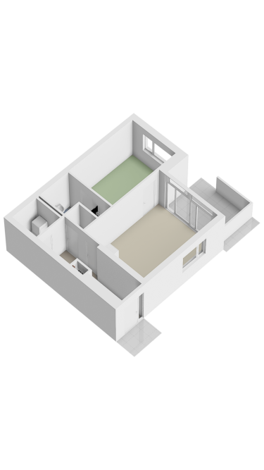 Plattegrond niet in brochure