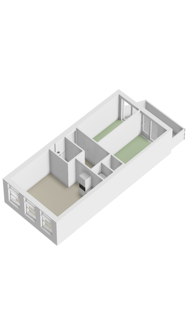 Plattegrond niet in brochure
