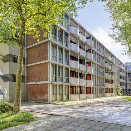 Zonnige balkon