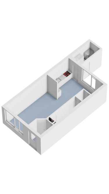 Plattegrond niet in brochure