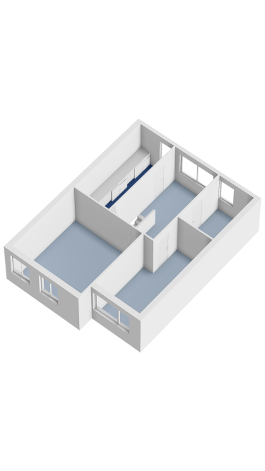 Plattegrond niet in brochure