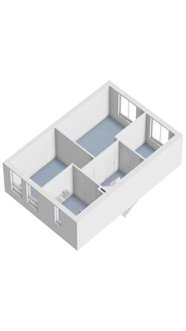 Plattegrond niet in brochure