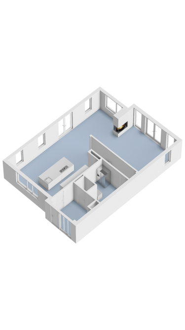 Plattegrond niet in brochure