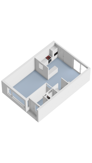 Plattegrond niet in brochure