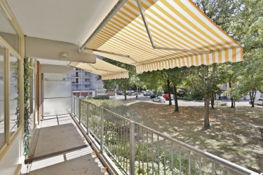 Zonnig balkon