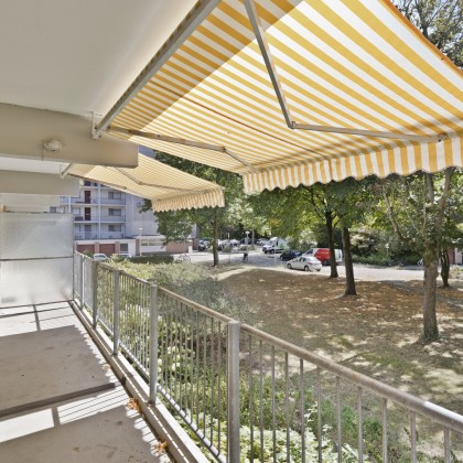 Zonnig balkon